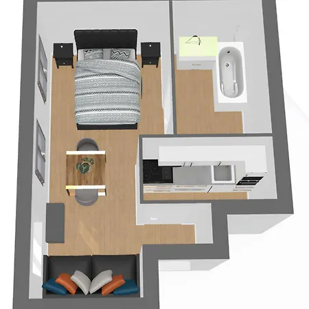 Nuit Au Coeur De Apartment Bailly-Romainvilliers